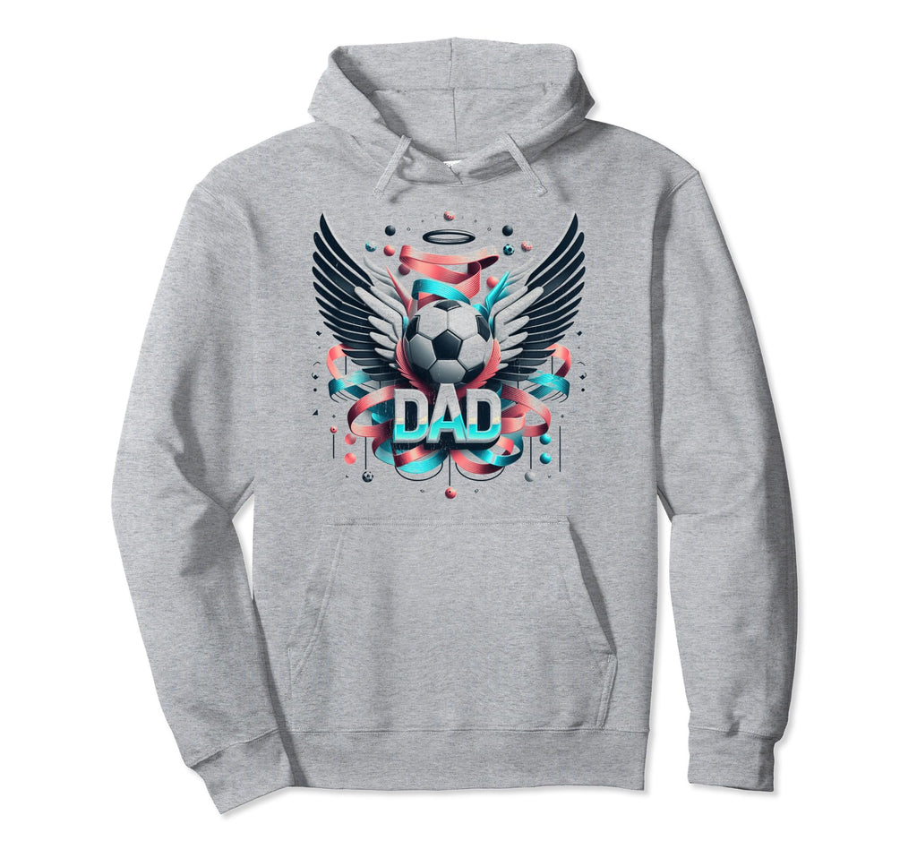 Soccer Dad Family Matching Dad Fathers Hoodie - Unique Graphic Men Women - T-Shirt, Sweatshirt, Hoodie