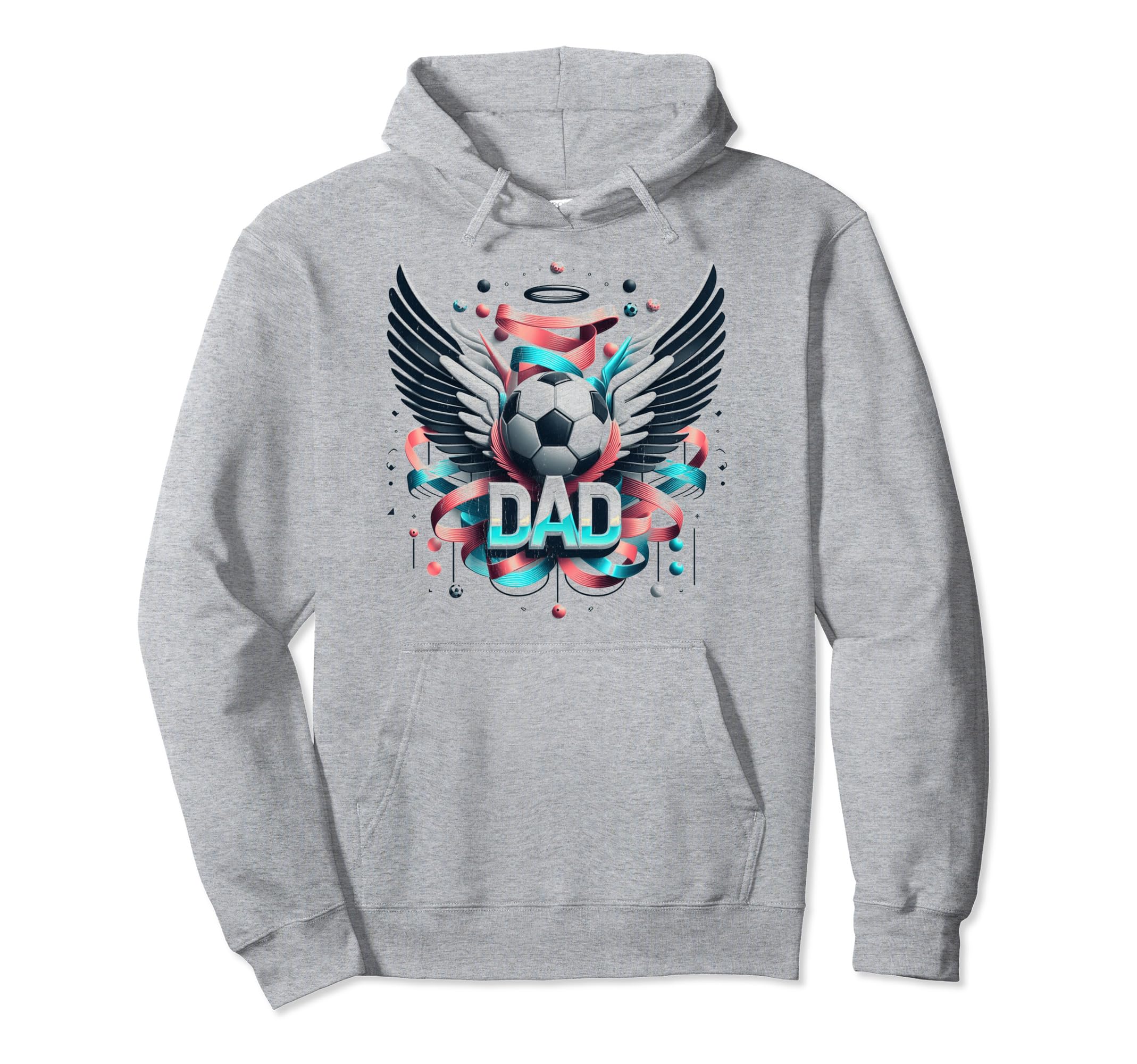 Soccer Dad Family Matching Dad Fathers Hoodie - Unique Graphic Men Women - T-Shirt, Sweatshirt, Hoodie