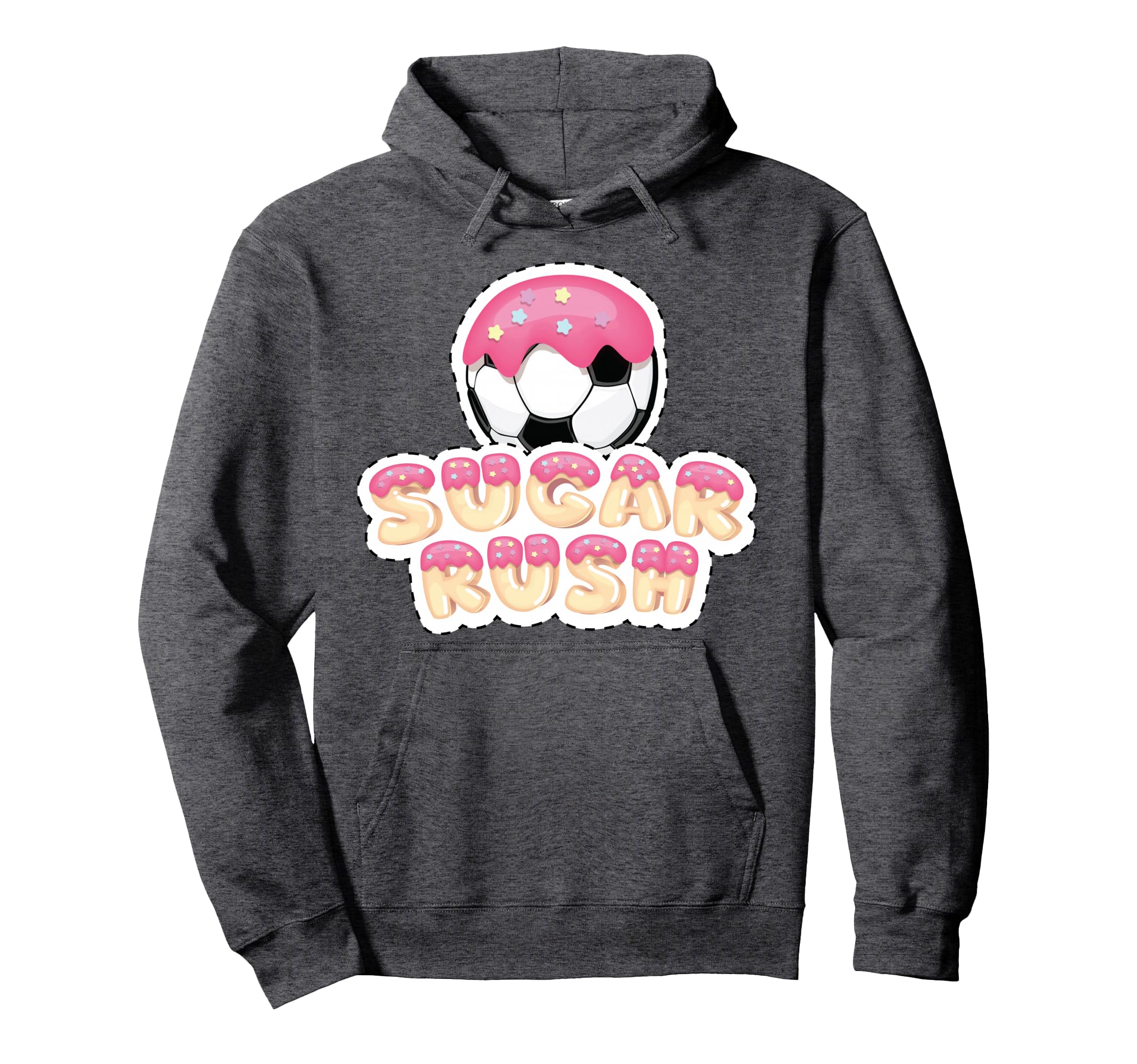 Sugar Rush Soccer Hoodie - Casual Everyday Wear Unisex - T-Shirt, Sweatshirt, Hoodie