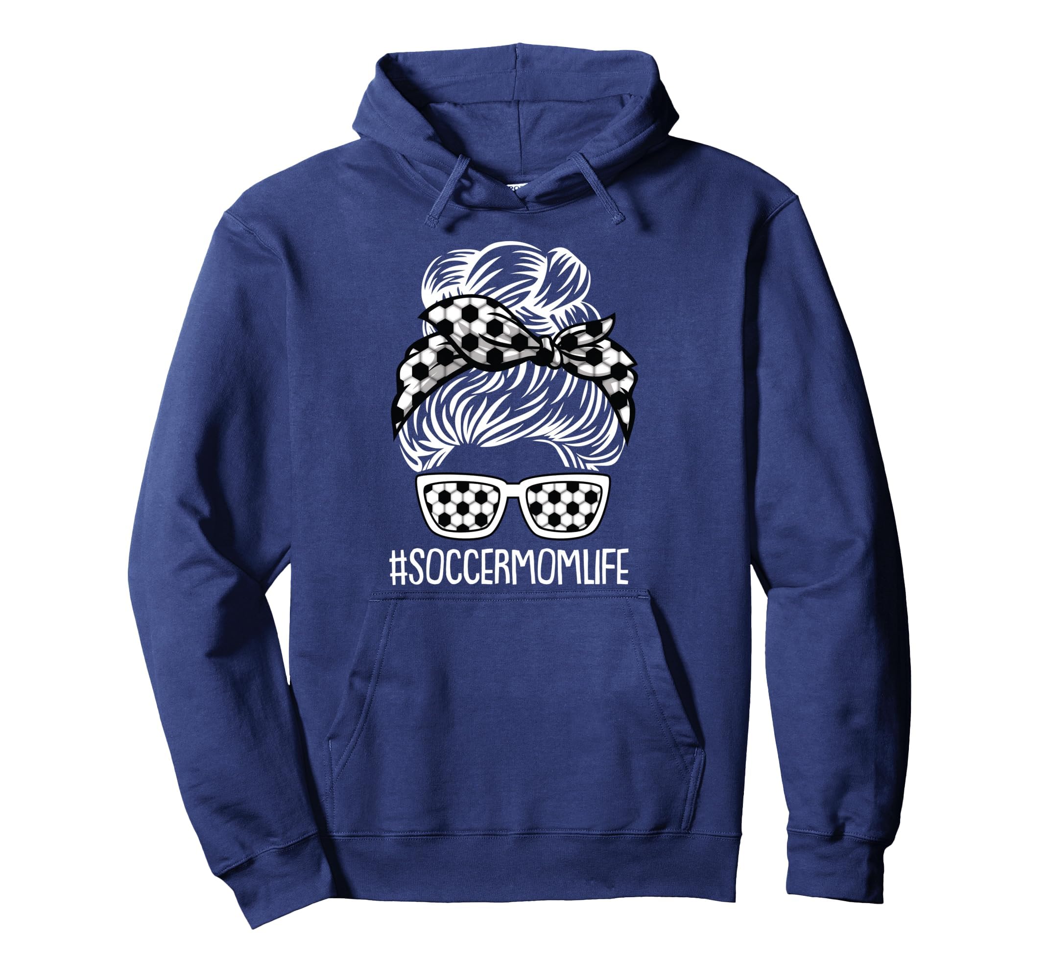 Soccer Mom Life Mothers Day Sport Hoodie - Minimalist Print for Adults - T-Shirt, Sweatshirt, Hoodie