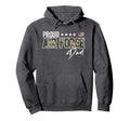 Ocp Proud Air Force Dad Hoodie - Novelty Apparel for Adults - T-Shirt, Sweatshirt, Hoodie