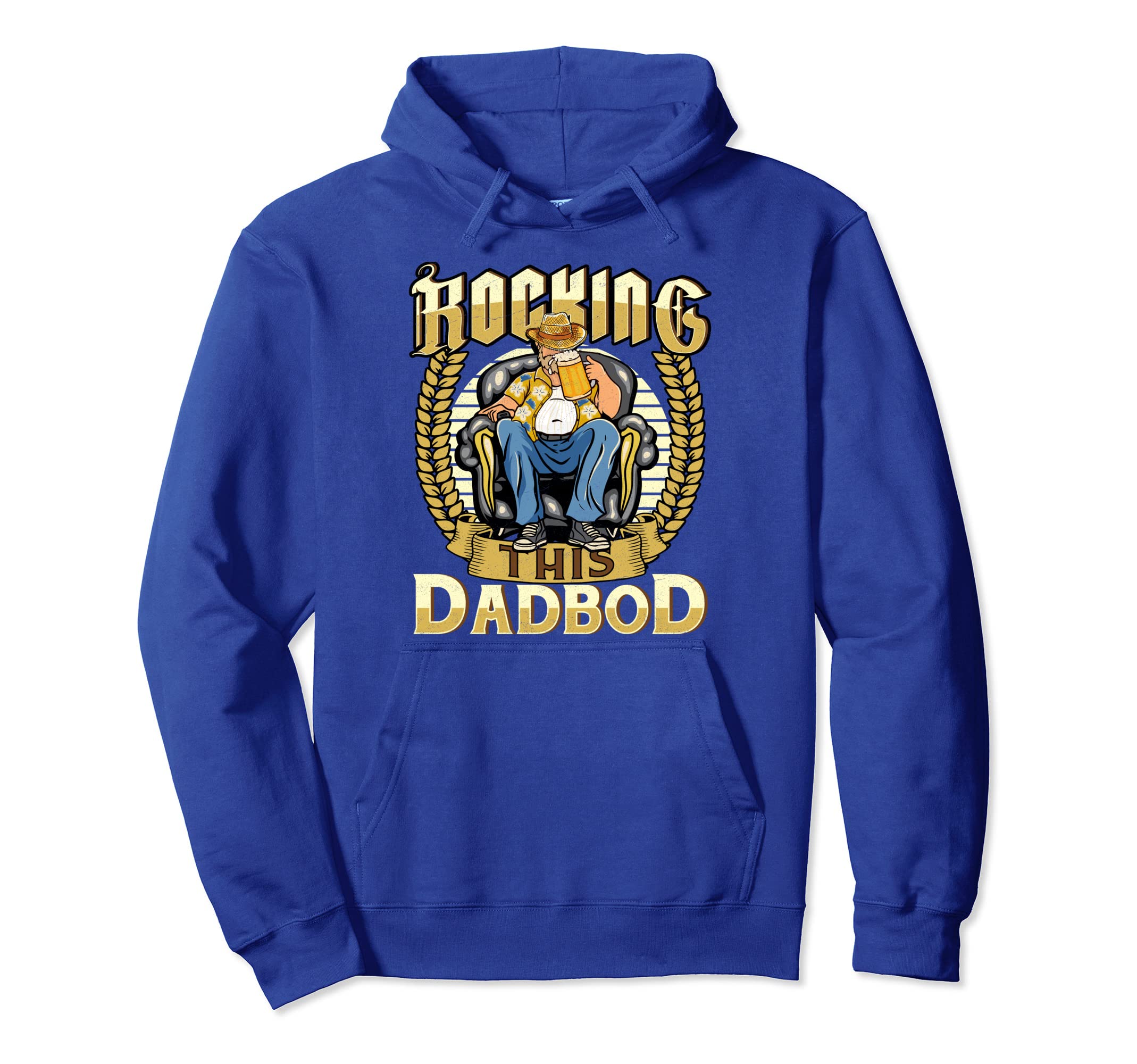 Funny Dad Bod Beer Making Beer Brewer Hoodie - Custom Art Print Men Women - T-Shirt, Sweatshirt, Hoodie