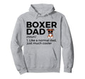 Boxer Dad Definition Funny Boxer Dog Hoodie - Unique Graphic for Adults - T-Shirt, Sweatshirt, Hoodie