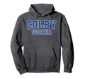 Colby College Soccer Sports Fan Hoodie - Custom Art Print Men Women - T-Shirt, Sweatshirt, Hoodie