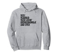 Bearded Dad Beer Kooikerhondje Lover Hoodie - Minimalist Print Men Women - T-Shirt, Sweatshirt, Hoodie
