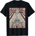 Funny UFO Problem Solved Political Humor Sarcastic - Adult & Kids T-Shirts, Sweatshirts & Hoodies apparel design preview 1
