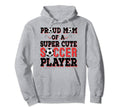 Super Soccer Mom Soccer Player Hoodie - Casual Everyday Wear for Adults - T-Shirt, Sweatshirt, Hoodie