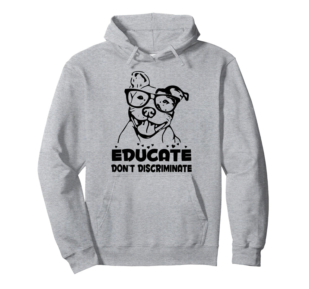 Pit Bull Lover Pitbull Mom Rescue Dog Hoodie - Unique Graphic Men Women - T-Shirt, Sweatshirt, Hoodie