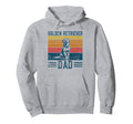 Dog Golden Dad Golden Retriever Dad Hoodie - Custom Art Print Men Women - T-Shirt, Sweatshirt, Hoodie