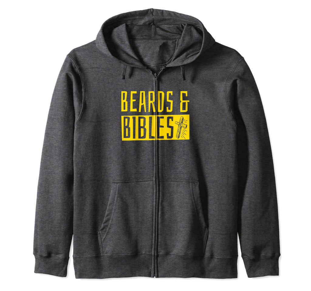Funny Bearded Dad Gifts Christian Dads Hoodie - Unique Graphic Men Women - T-Shirt, Sweatshirt, Hoodie