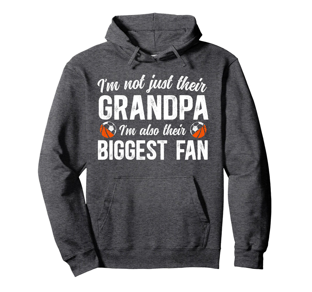 Their Biggest Fan Soccer Basketball Hoodie - Minimalist Print for Adults - T-Shirt, Sweatshirt, Hoodie