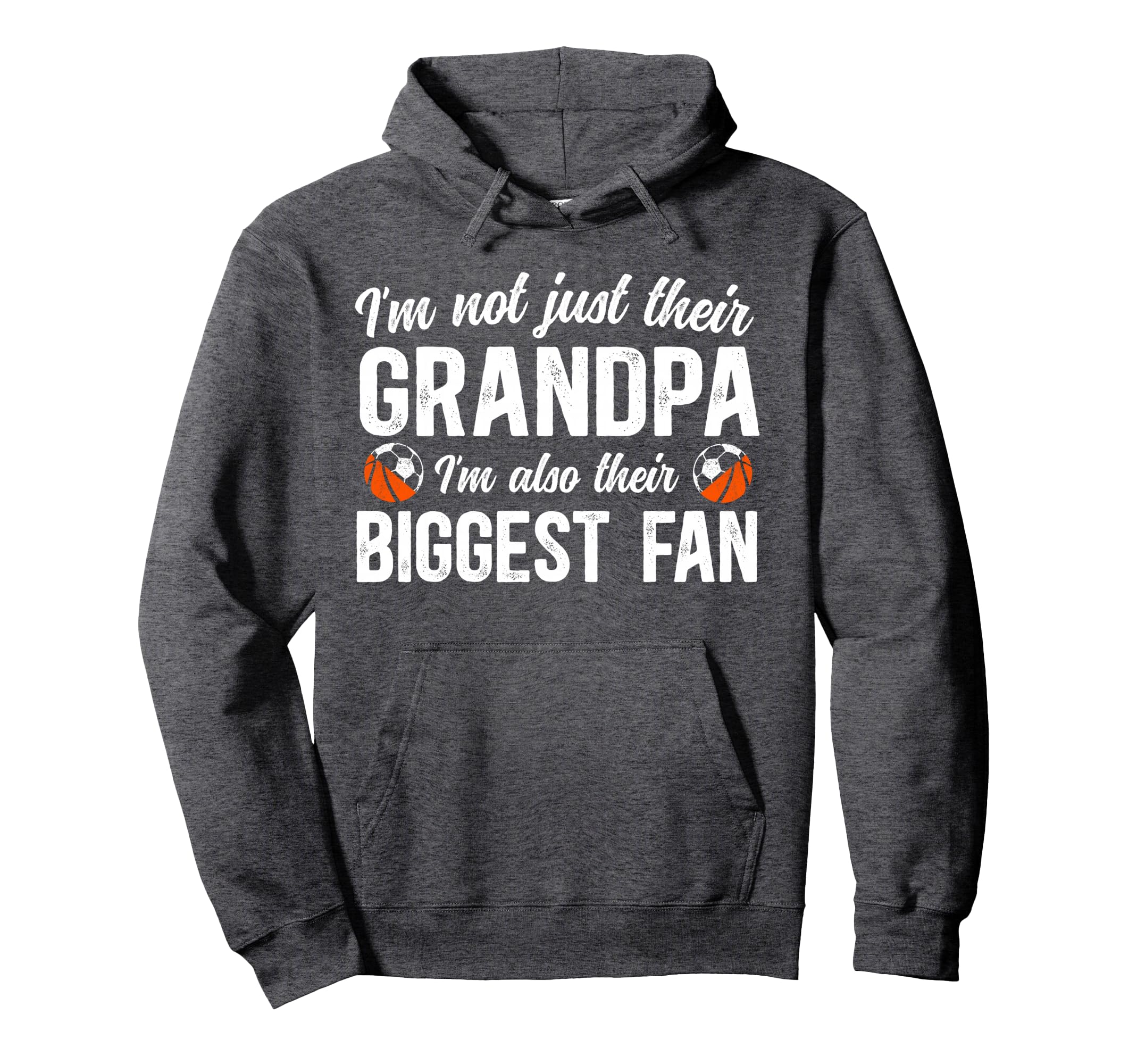 Their Biggest Fan Soccer Basketball Hoodie - Minimalist Print for Adults - T-Shirt, Sweatshirt, Hoodie