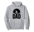Dad Papa Bicycle Cycling Cyclist Daddy Hoodie - Novelty Apparel Unisex - T-Shirt, Sweatshirt, Hoodie
