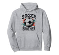 Soccer Brother Family Matching Team Hoodie - Unique Graphic for Adults - T-Shirt, Sweatshirt, Hoodie