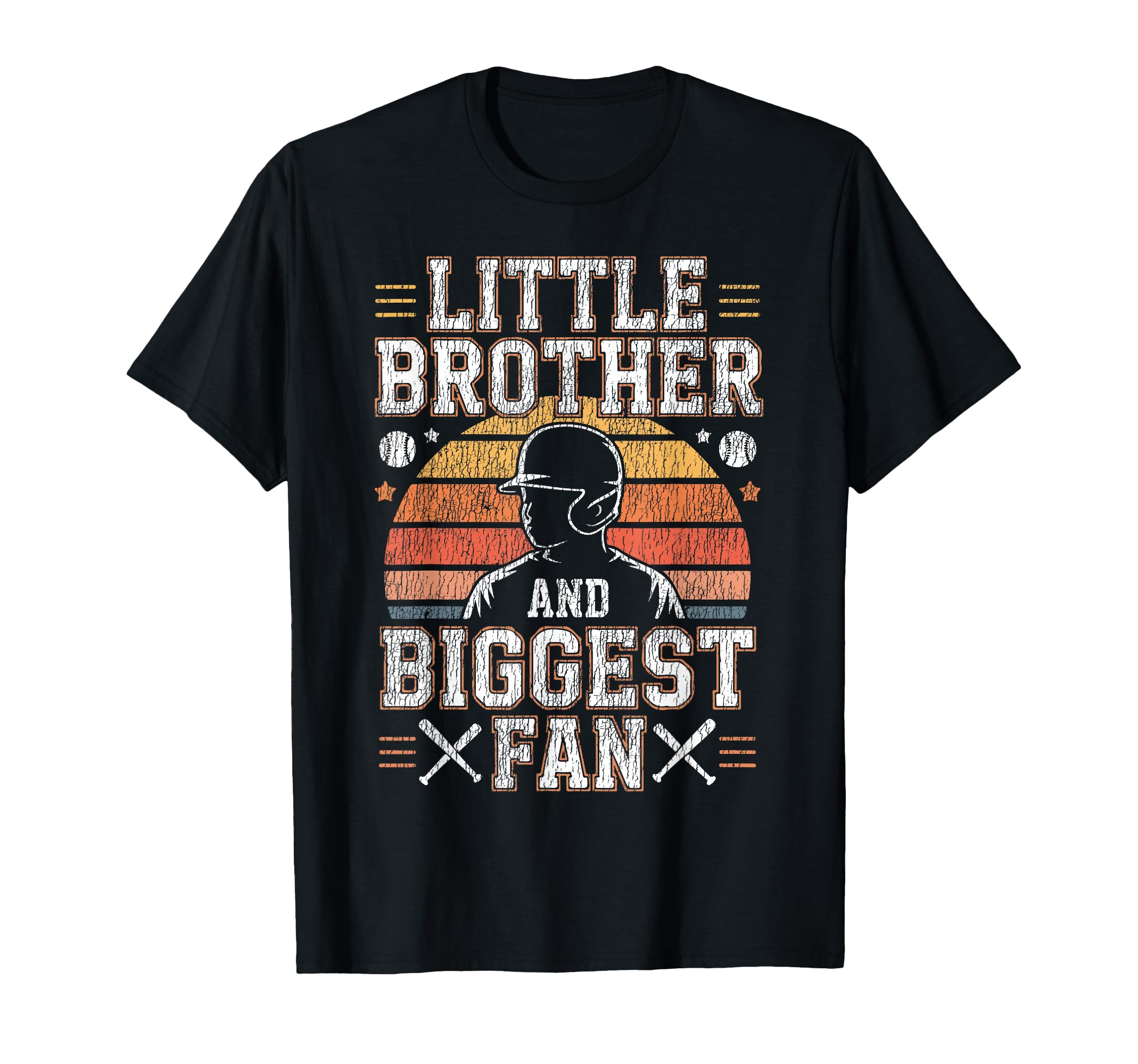 Baseball Fan Brother Little Brother And T-Shirt - Unique Graphic for Adults - T-Shirt, Sweatshirt, Hoodie