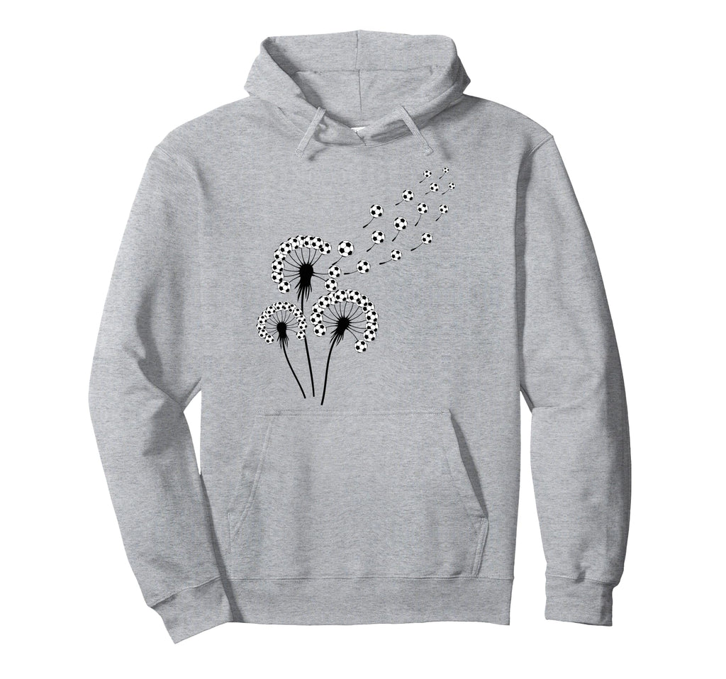Dandelion Soccer Ball Soccer Player Hoodie - Streetwear Style Unisex - T-Shirt, Sweatshirt, Hoodie