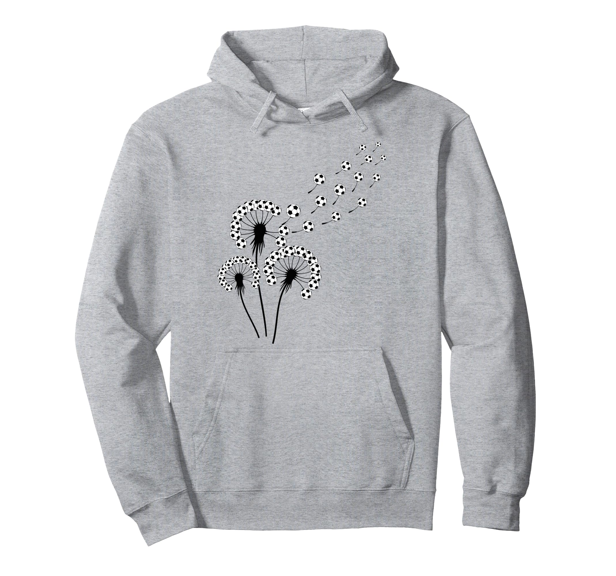Dandelion Soccer Ball Soccer Player Hoodie - Streetwear Style Unisex - T-Shirt, Sweatshirt, Hoodie