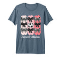 Soccer Mama Coquette Bow Soccer Mom T-Shirt - Minimalist Print for Adults - T-Shirt, Sweatshirt, Hoodie