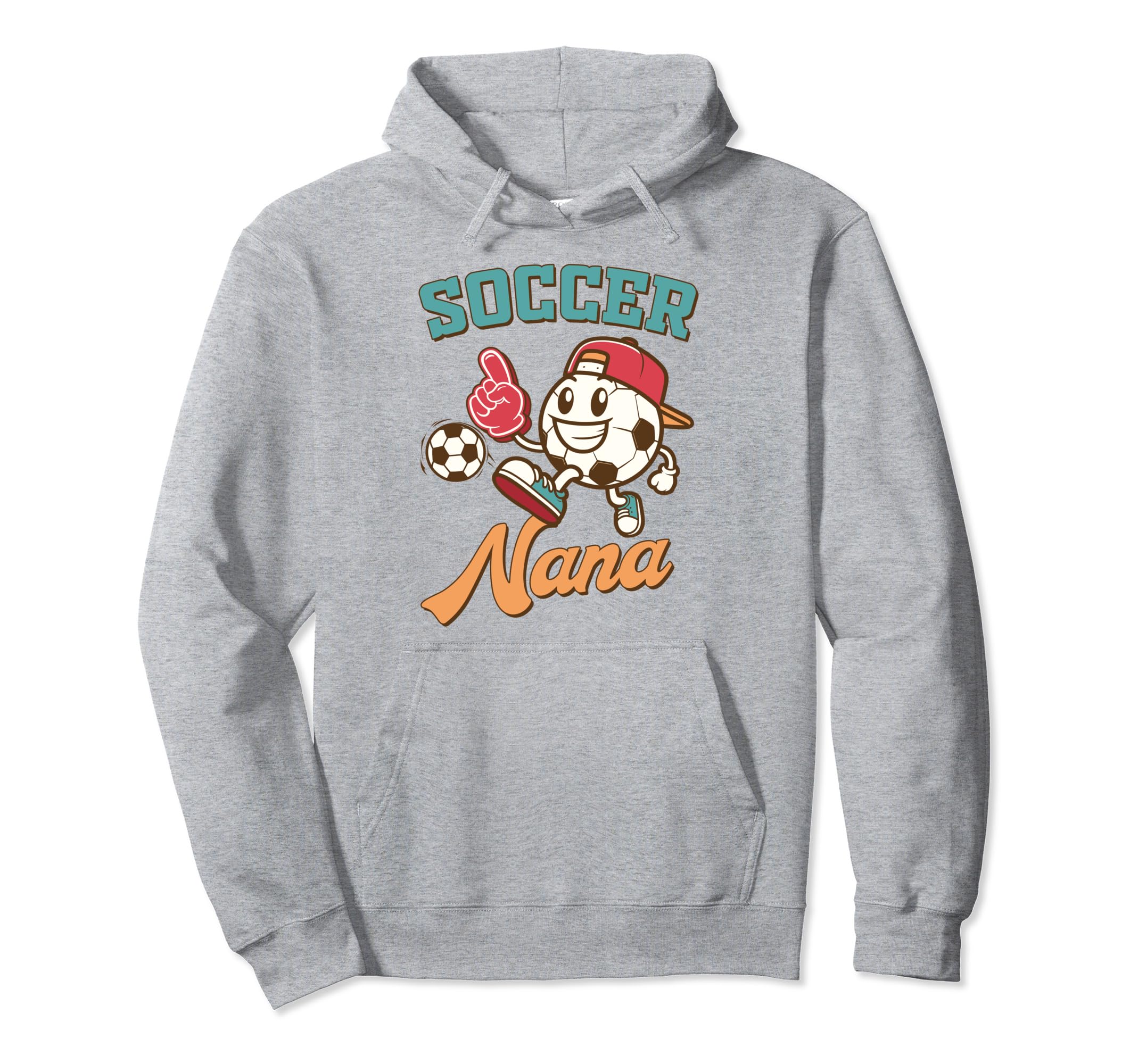 Soccer Nana Game Day Family Supporter Hoodie - Custom Art Print Men Women - T-Shirt, Sweatshirt, Hoodie