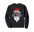Pops Claus Beard Pops Claus Sweatshirt - Graphic Print Men Women - T-Shirt, Sweatshirt, Hoodie