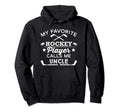 Favorite Ice Hockey Player Gift Uncle Hoodie - Custom Art Print Unisex - T-Shirt, Sweatshirt, Hoodie