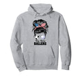 Busy Raising Ballers Volleyball And Hoodie - Minimalist Print Unisex - T-Shirt, Sweatshirt, Hoodie