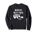 Worlds Best Papa Bear Grand Cub Sweatshirt - Minimalist Print Unisex - T-Shirt, Sweatshirt, Hoodie