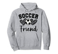 Soccer Friend Matching Family Soccer Hoodie - Graphic Print for Adults - T-Shirt, Sweatshirt, Hoodie