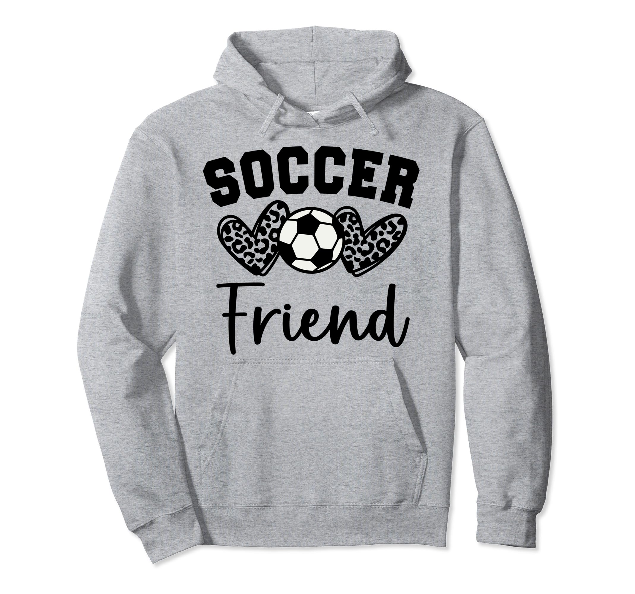 Soccer Friend Matching Family Soccer Hoodie - Graphic Print for Adults - T-Shirt, Sweatshirt, Hoodie