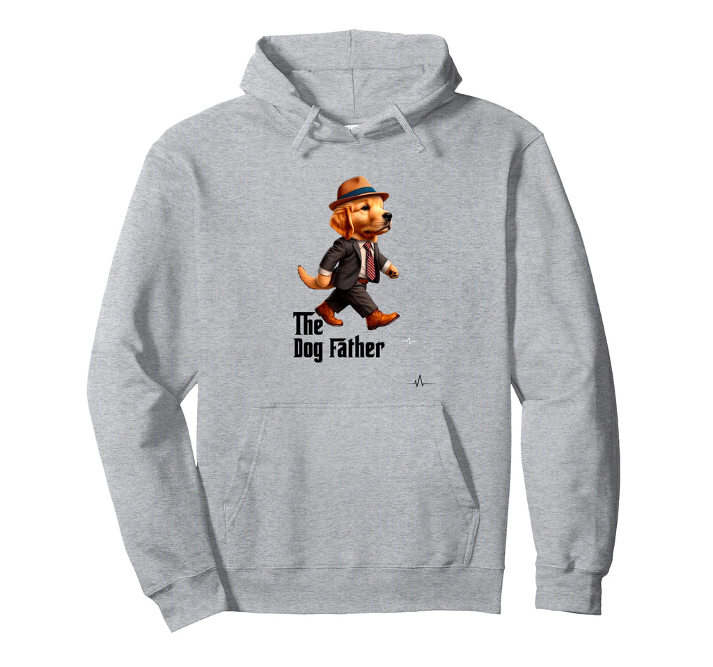 Dog Father Pet Funny Dog Dad Hoodie - Unique Graphic Men Women - T-Shirt, Sweatshirt, Hoodie