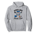 Sideline Social Club Soccer Mom Game Day Hoodie - Trendy Graphic for Adults - T-Shirt, Sweatshirt, Hoodie