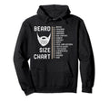 Beard Chart Funny Bearded Dad Hoodie - Minimalist Print Men Women - T-Shirt, Sweatshirt, Hoodie