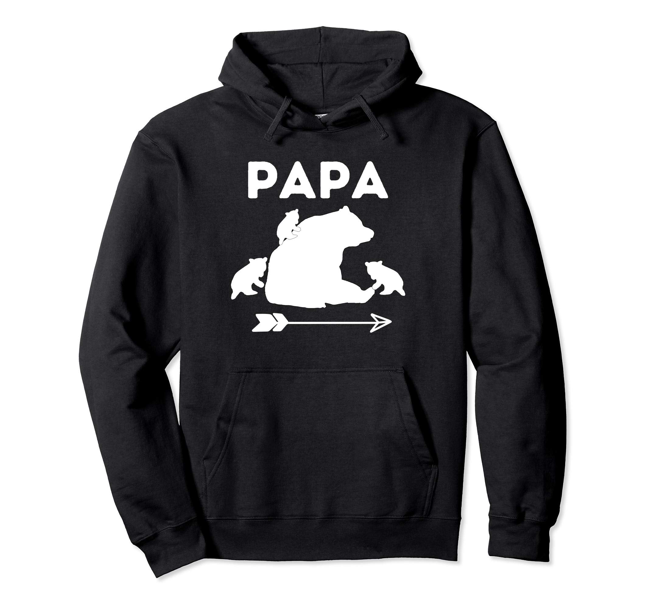 Papa Bear Having Fun His Grandcubs Hoodie - Fun Novelty Design Men Women - T-Shirt, Sweatshirt, Hoodie