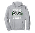 Soccer Dad Louder Than Coach Funny Sports Hoodie - Unique Graphic Unisex - T-Shirt, Sweatshirt, Hoodie