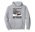 Snow Plow Dad Snow Plowing Truck Hoodie - Casual Everyday Wear Unisex - T-Shirt, Sweatshirt, Hoodie