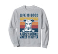 Greyhound Gifts Dog Dad Dog Mum Sweatshirt - Novelty Apparel for Adults - T-Shirt, Sweatshirt, Hoodie
