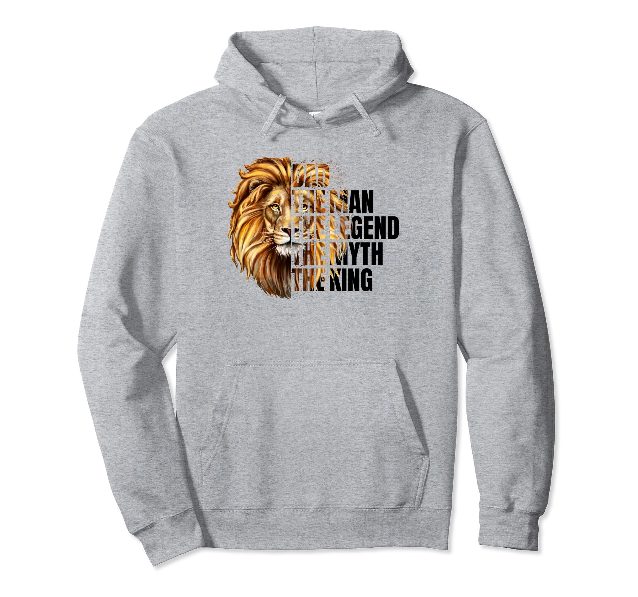 King Dad Legend Myth Hoodie - Custom Art Print Unisex - T-Shirt, Sweatshirt, Hoodie