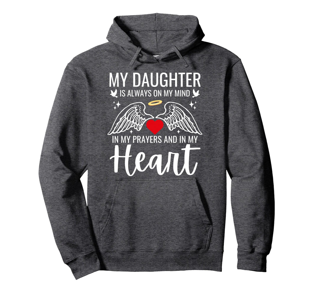 My Daughter Guardian Angel Heaven Hoodie - Aesthetic Graphic Unisex - T-Shirt, Sweatshirt, Hoodie