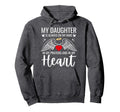 My Daughter Guardian Angel Heaven Hoodie - Aesthetic Graphic Unisex - T-Shirt, Sweatshirt, Hoodie