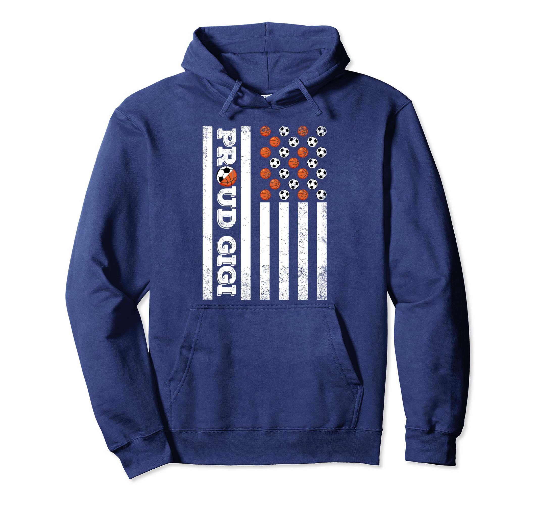 Proud Gigi Soccer Basketball Player Hoodie - Aesthetic Graphic Unisex - T-Shirt, Sweatshirt, Hoodie