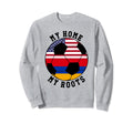 My Home My Roots Armenia Flag Soccer Sweatshirt - Novelty Apparel Men Women - T-Shirt, Sweatshirt, Hoodie