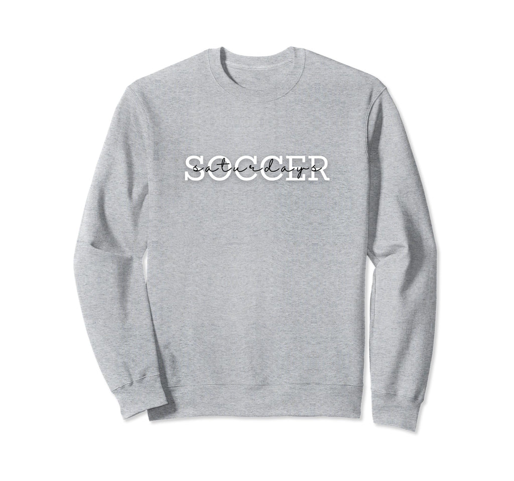Soccer Saturdays Game Tournament Sweatshirt - Unique Graphic Men Women - T-Shirt, Sweatshirt, Hoodie