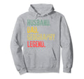 Gift Husband Dad Geography Legend Hoodie - Graphic Print for Adults - T-Shirt, Sweatshirt, Hoodie