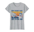 Best Husky Dad Ever Fist Bump Funny T-Shirt - Custom Art Print for Adults - T-Shirt, Sweatshirt, Hoodie