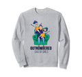 Outnumbered Dad Daddy Father Sweatshirt - Casual Everyday Wear Unisex - T-Shirt, Sweatshirt, Hoodie