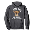 Chihuahua Mama Dog Dad Funny Chihuahua Hoodie - Custom Art Print for Adults - T-Shirt, Sweatshirt, Hoodie