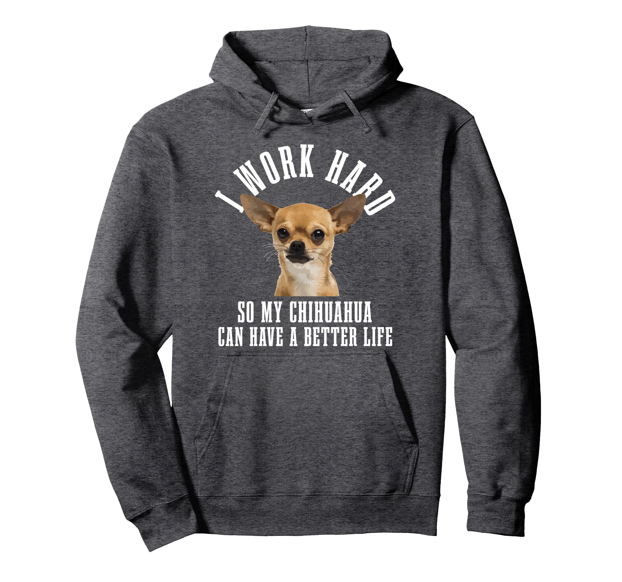 Chihuahua Mama Dog Dad Funny Chihuahua Hoodie - Custom Art Print for Adults - T-Shirt, Sweatshirt, Hoodie