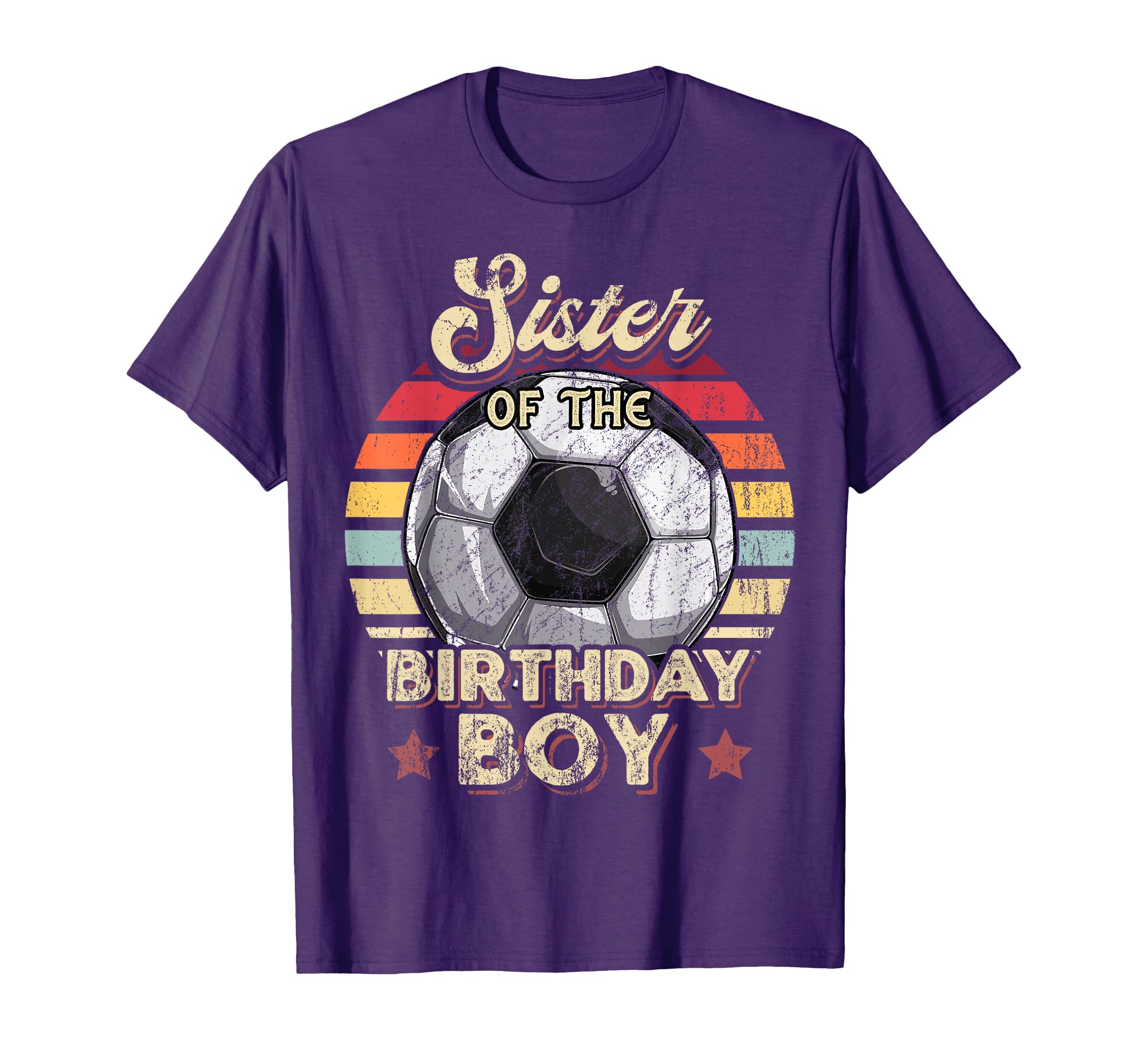 Sister Birthday Soccer Birthday Party T-Shirt - Trendy Graphic Men Women - T-Shirt, Sweatshirt, Hoodie