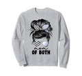Mom Both Volleyball And Soccer Mom Sweatshirt - Trendy Graphic for Adults - T-Shirt, Sweatshirt, Hoodie