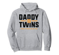 Soon To Be Dad Twins 2022 Twin Dad Fathers Hoodie - Unique Graphic Unisex - T-Shirt, Sweatshirt, Hoodie